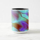 Mug Roche polie en violet chromé (Centre)