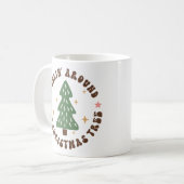 Mug Rocher Autour De L'Arbre De Noël (Devant gauche)