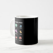 Mug Rocher de grimpe amusant grimpeur de bloc mur de r (Devant gauche)