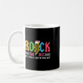 Mug Rocher Le Jour De Test De Ne Pas Stress Abcd Alpha (Gauche)