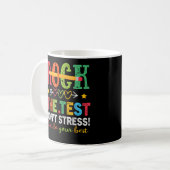 Mug Rocher Le Test Point Stress Faire Le Meilleur Test (Devant gauche)