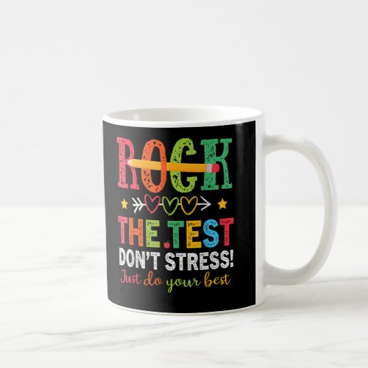 Mug Rocher Le Test Point Stress Faire Le Meilleur Test (Droite)
