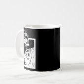 Mug Rocher Skeleton main Halloween Costume Funny Rocke (Devant gauche)