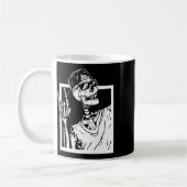 Mug Rocher Skeleton main Halloween Costume Funny Rocke (Gauche)