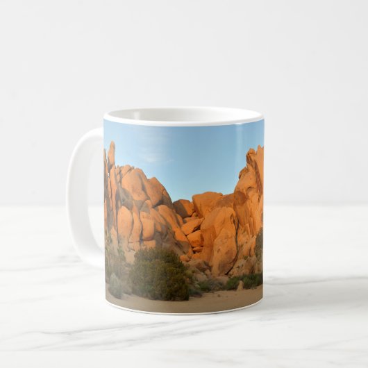 Mug Rochers du coucher de soleil à Joshua Tree (Devant gauche)