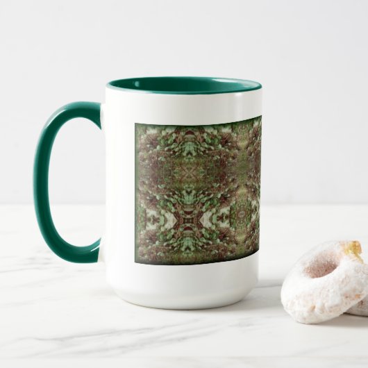 Mug Rochers et Feuille (Avec donut)