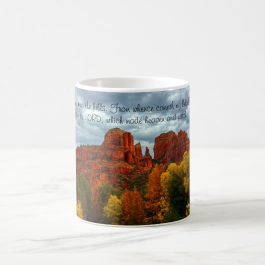 Mug Rochers Rouges De Sedona Arizona Avec Couleurs D'A (Centre)