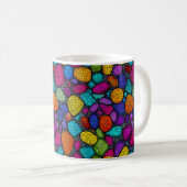 Mug Roches colorées abstraites (Devant droit)