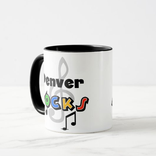 Mug Roches de Denver (Devant gauche)