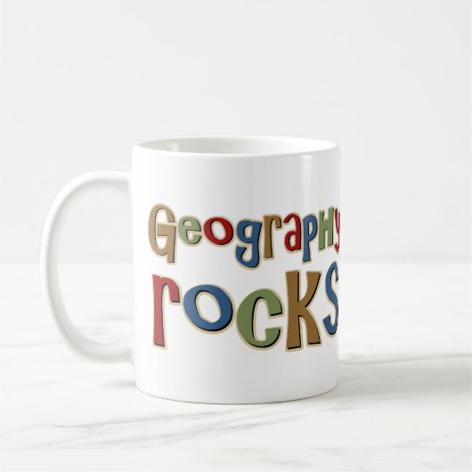 Mug Roches de géographie (Gauche)