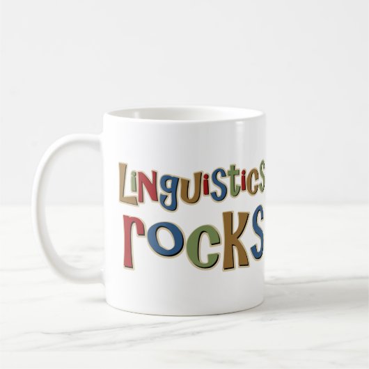 Mug Roches de linguistique (Gauche)