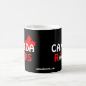 Mug Roches du Canada - se courbant (Centre)
