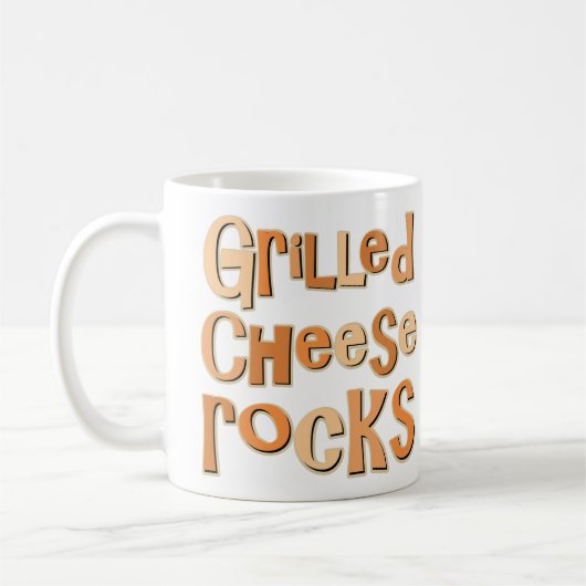 Mug Roches grillées de fromage (Gauche)