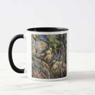 Mug Roches près des cavernes au-dessous du château