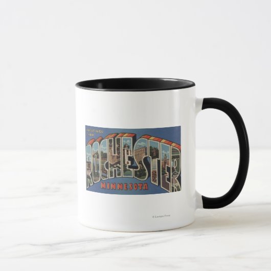 Mug Rochester, Minnesota - Scènes de grandes lettres (Droite)