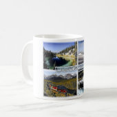 Mug Rocheuses canadiennes - Canada - Mosaïque - (Devant gauche)