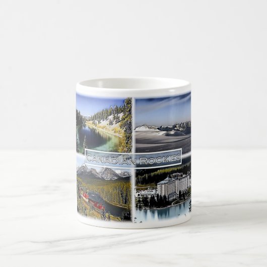 Mug Rocheuses canadiennes - Canada - Mosaïque - (Centre)