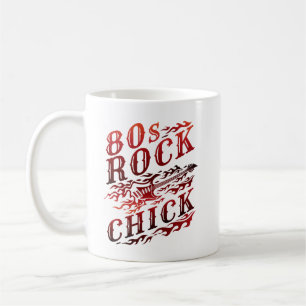 Mug Rock Chick Eighties 80s Music