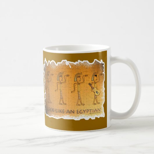 Mug Rock comme un Egyptien (Droite)
