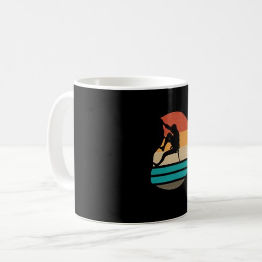 Mug Rock Escalade Climber Retro (Devant gauche)