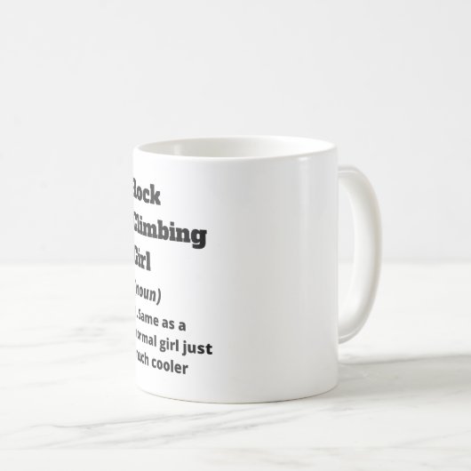 Mug Rock escalade fille (Devant droit)