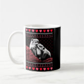 Mug Rock Hyrax Valentine's Day Ugly Sweater Style (Gauche)