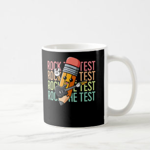 Mug Rock Le Jour de l'examen enseignant Test Day Motiv