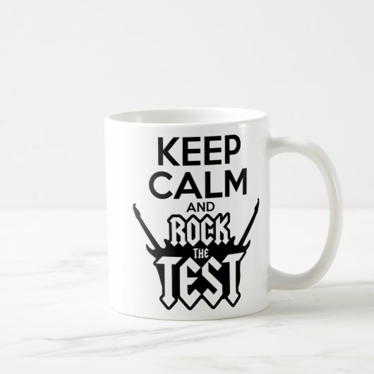 Mug Rock Le Jour De Test Enseignant Test Idea School (Droite)