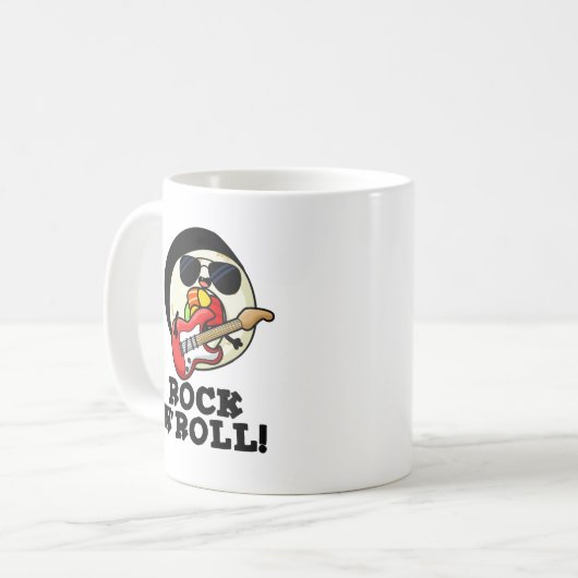 Mug Rock n Roll Funny Sushi Roll Pun (Devant gauche)