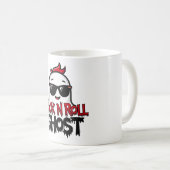 Mug Rock N Roll Ghost Mug, Fun Halloween Graphic T (Devant droit)