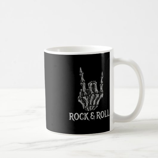 Mug Rock On Band Tee - shirts For Women Rock And Roll (Droite)