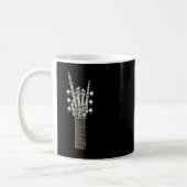 Mug Rock On Guitar Neck - Avec un Rock doux et rouler (Gauche)