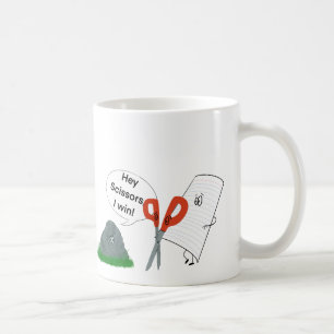 Mug Rock, Papier, Ciseaux