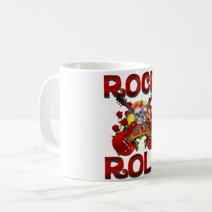 Mug Rock Roll For Ever Skuls