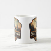 Mug Rock Springs, Wyoming | Vintage (Centre)