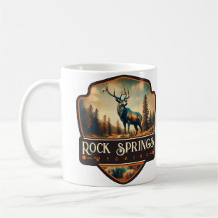 Mug Rock Springs, Wyoming Vintage