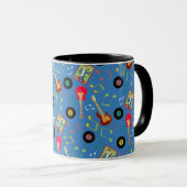 Mug Rock Star Girl Band Anniversaire (Devant droit)