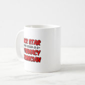 Mug Rock Star .. Technicien en pharmacie (Devant gauche)