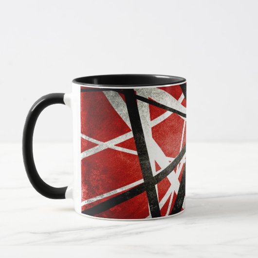 Mug Rock Stripes designer abstrait (Gauche)