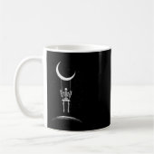 Mug Rock Sur Skeleton Moon Rock Et Roll Men Women Rock (Gauche)