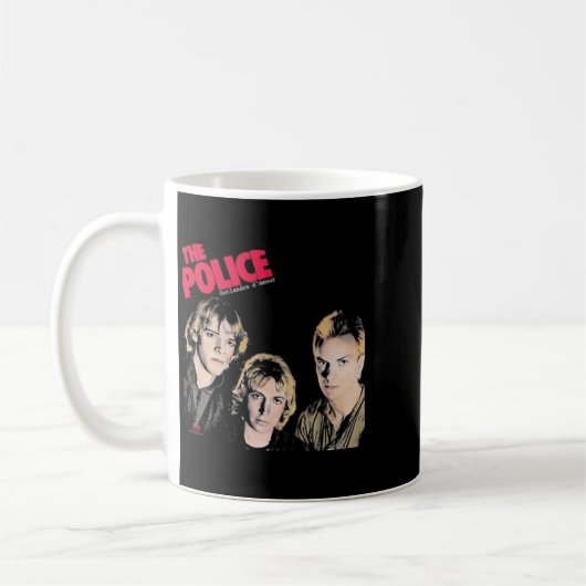 Mug Rock The Police Metal Rock Band (Gauche)