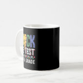 Mug Rock The Test 4e année Jour d'examen Professeur Él (Devant gauche)