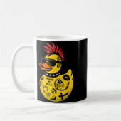 Mug Rock Yellow Rubber Duck Men Women Kids Funny Duck (Gauche)