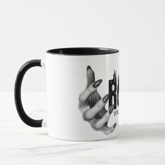 Mug Rock your world  Mok (Links)
