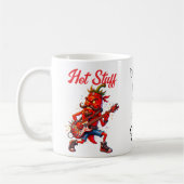 Mug Rocker aux piments rouges avec citation (Gauche)