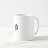 Mug Rocker Drummer Bordure Collie Chien Drummer (Devant droit)