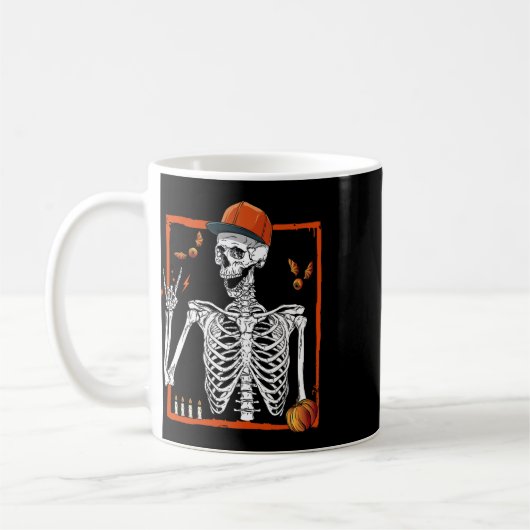 Mug Rocker Skeleton Rocher À La Main Sur Costume Amusa (Gauche)