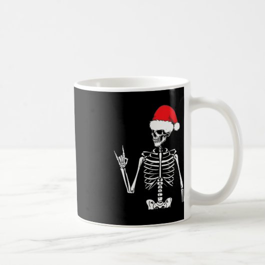 Mug Rocker Skeleton Rocher À La Main Sur Costume Fun N (Droite)