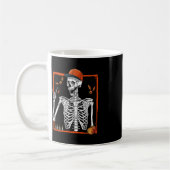 Mug Rocker Skeleton Rocher Main Rock Sur Costume Drôle (Gauche)