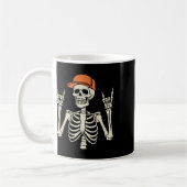 Mug Rocker Skeleton Rock Halloween Halloween Skeleton (Gauche)